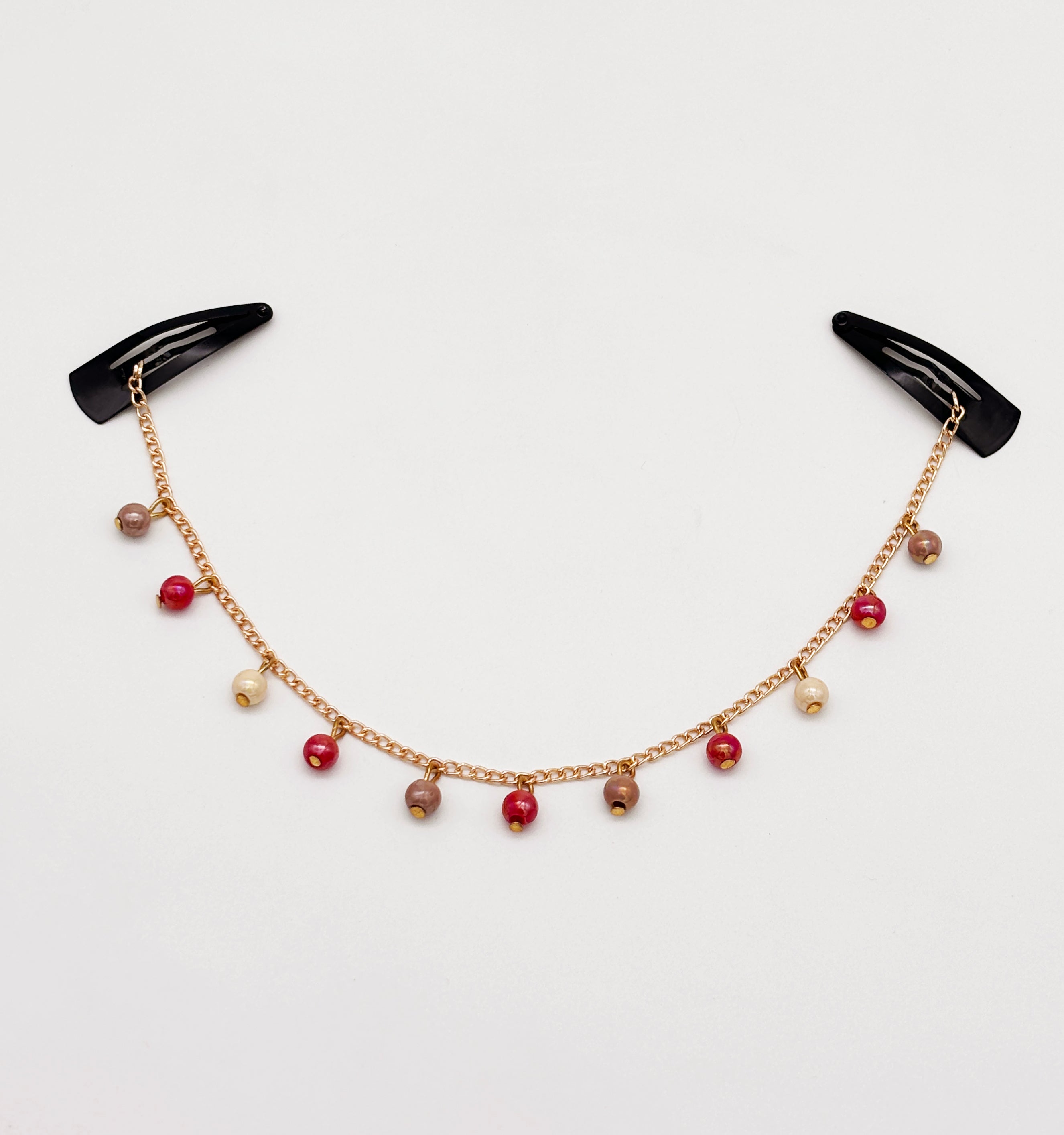 Dangling Beads Crown Chain