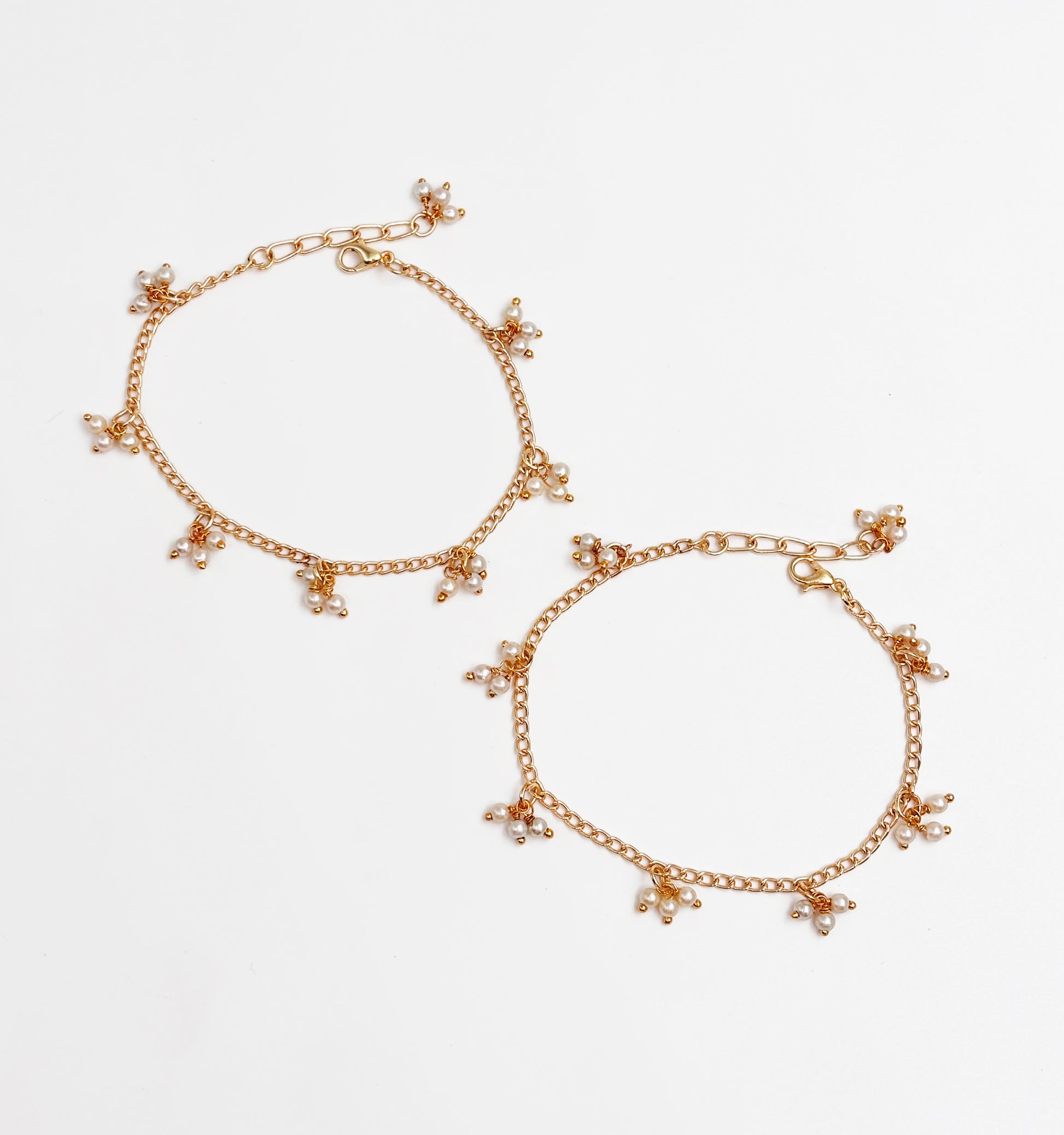Pearly Anklets