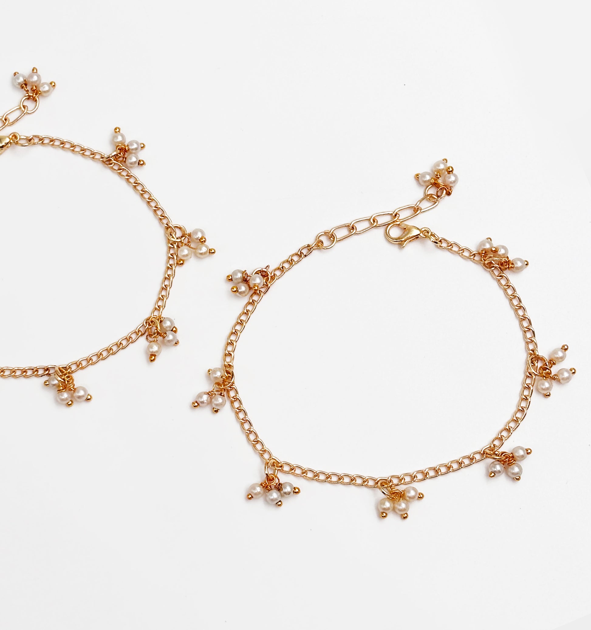 Pearly Anklets