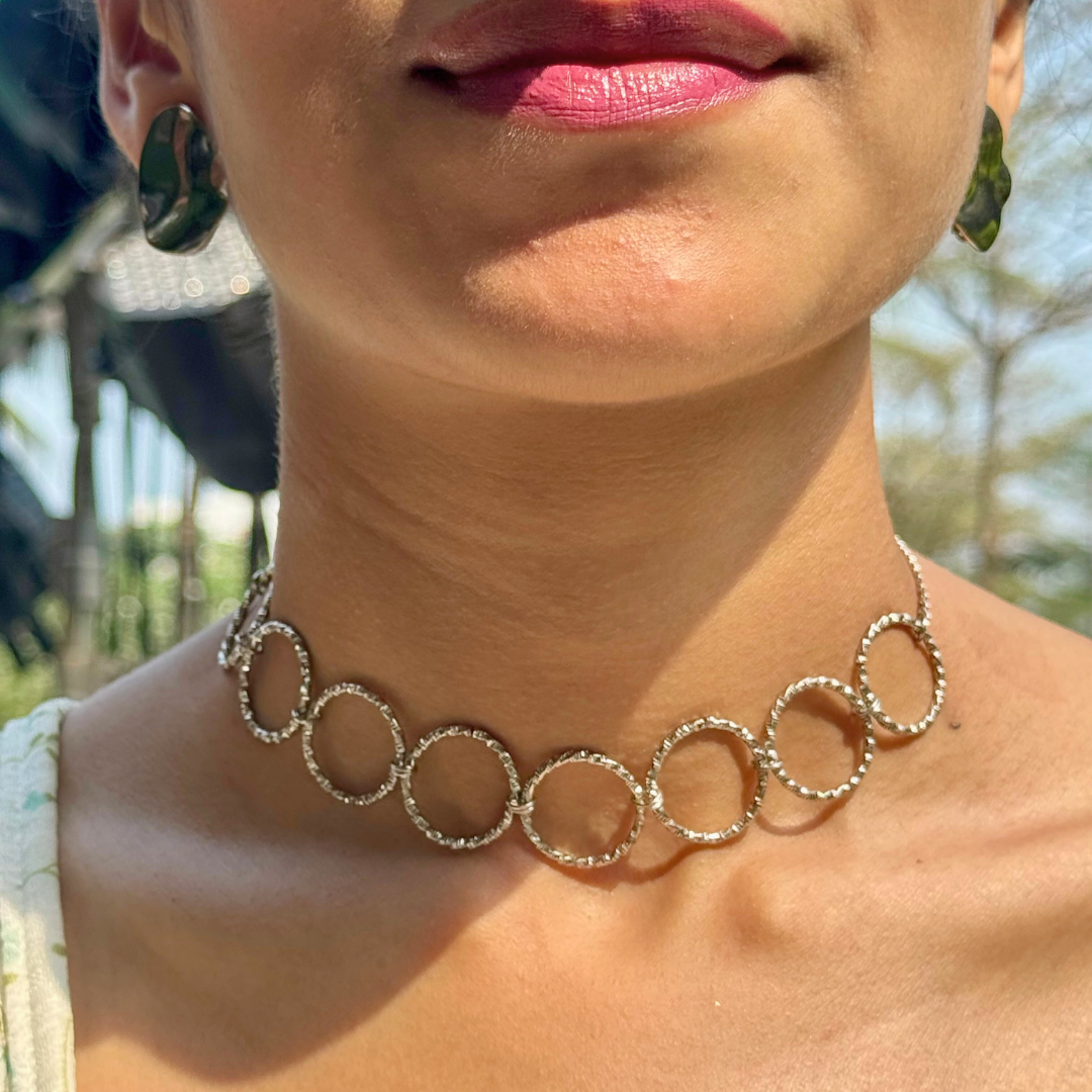 Serenity Silver Choker
