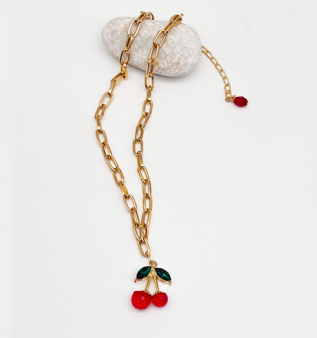 Kids Little cherries Pendant Necklace