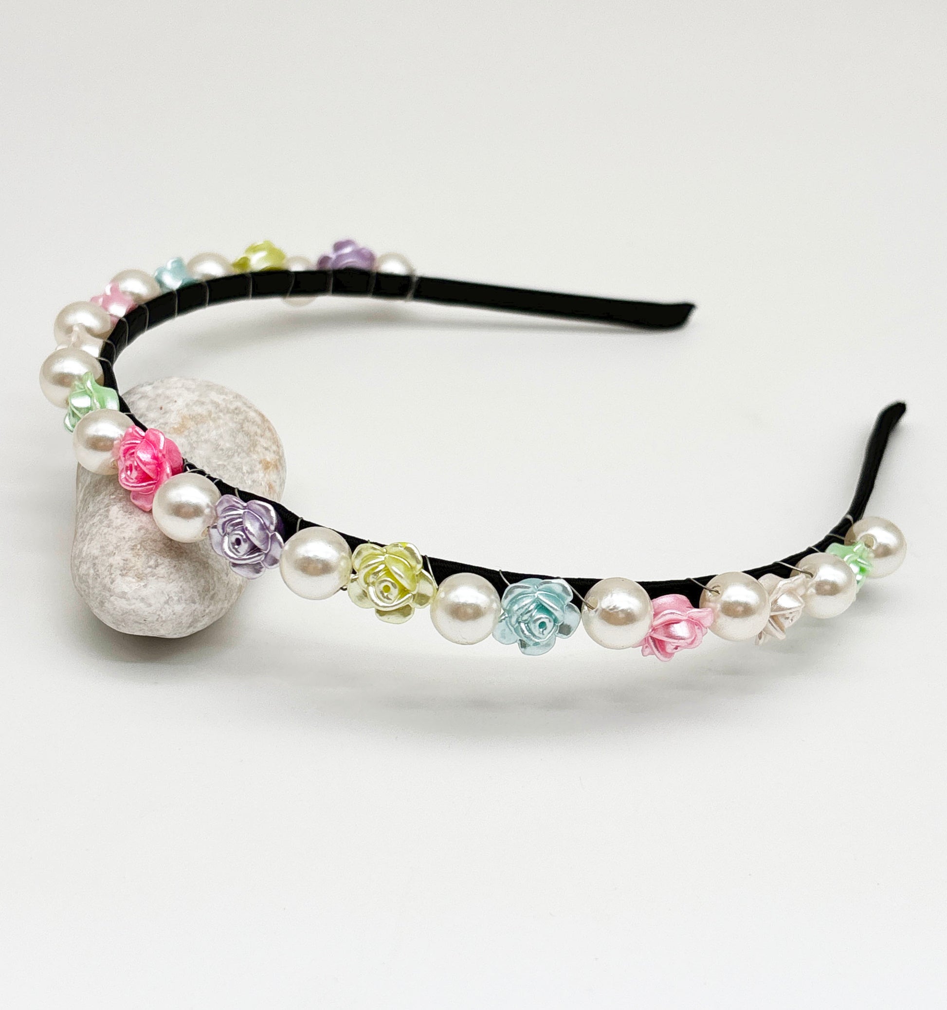 Kids Butterfly Charm Beaded Necklace & Braclet Set