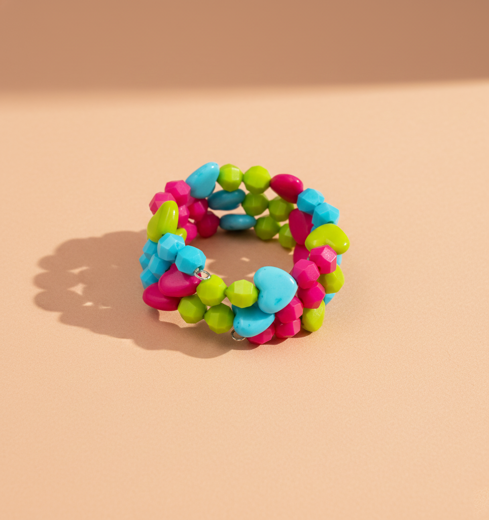 Image of Kids Spiral Hearts Bracelet