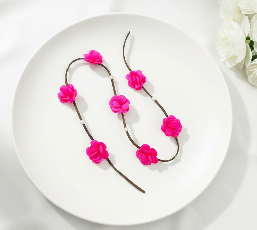 Kids Rose Floral Hair Vine