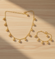 Kids Filigree Beaded Necklace & Bracelet Set