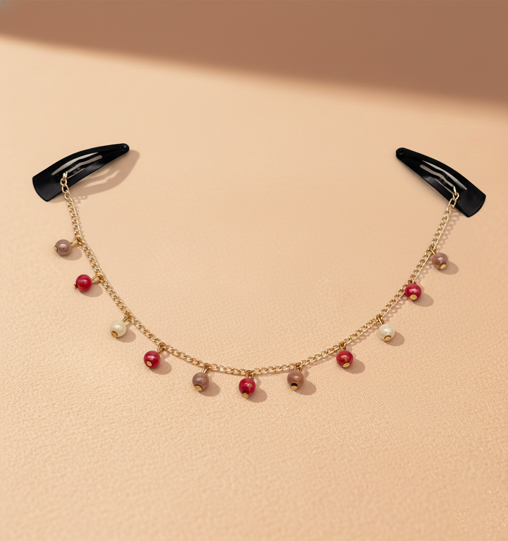 Kids Dangling Beads Crown Chain