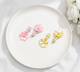 Kids Pearly Metallic Floral 2 Pairs of Baby Hair Clips