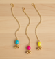 Kids Set Of 3 Coloured Maang Teeka