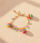 Kids Multi Beaded Charms Bracelet