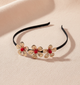 Kids Flower Garden Hairband - Red