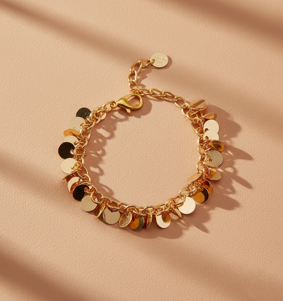Kids Chimes Bracelet- Golden