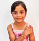Kids Filigree Beaded Necklace & Bracelet Set