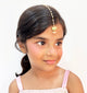 Lotus Maang Teeka Set of 2- Green