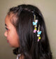 Kids Butterfly & Hearts Dangle Clips