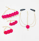 Kids Nargis Floral Head Chain, 2 Bracelets & Necklace Set