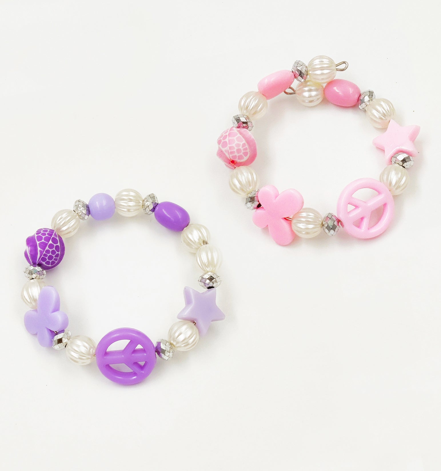 Beaded Charms Bracelet – Lime By Manika - Main Image