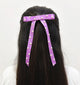 Kids Bow Clip - Mauve