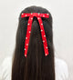 Kids Bow Clip - Red