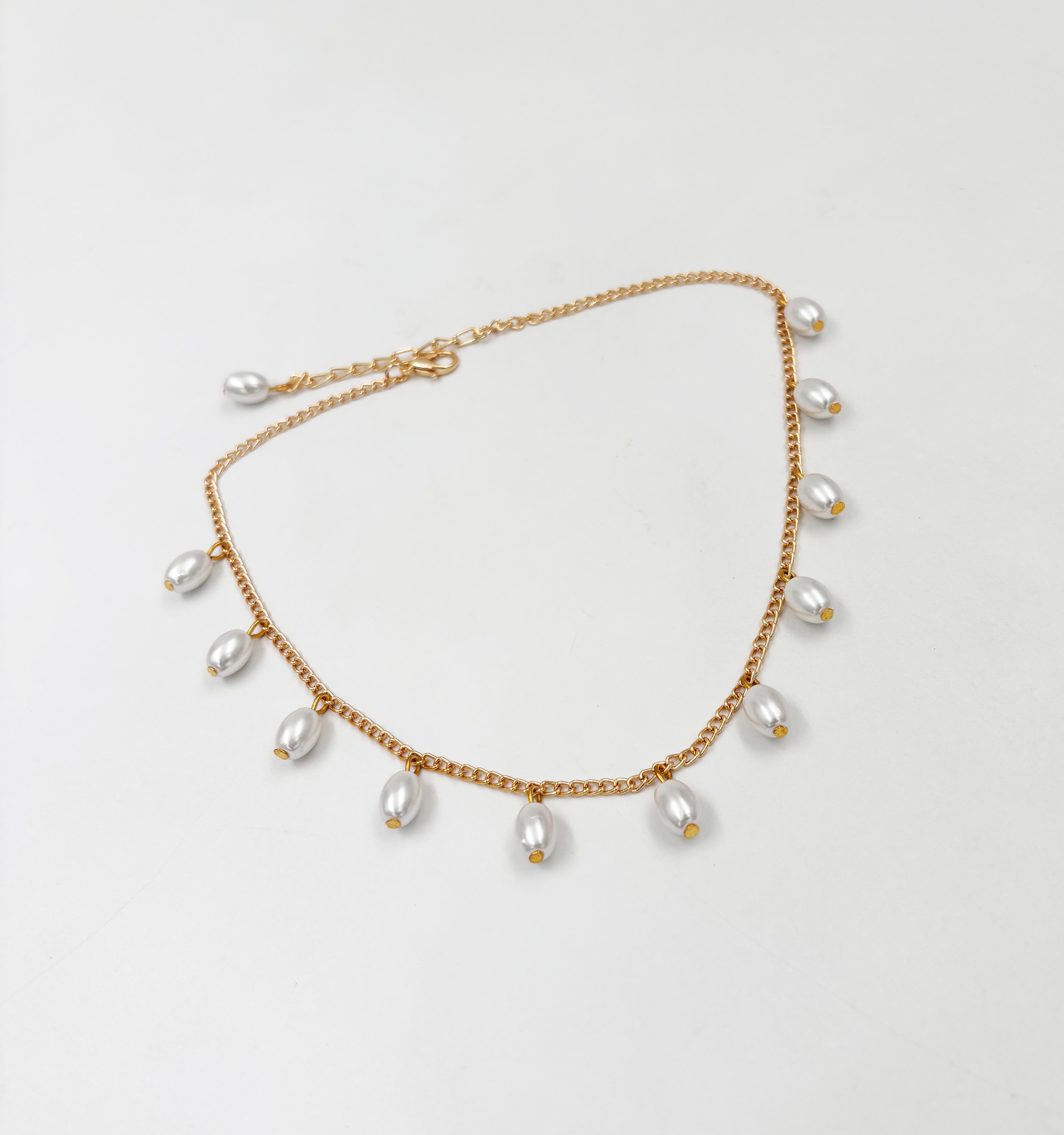 Image of Pearl Drops Necklace