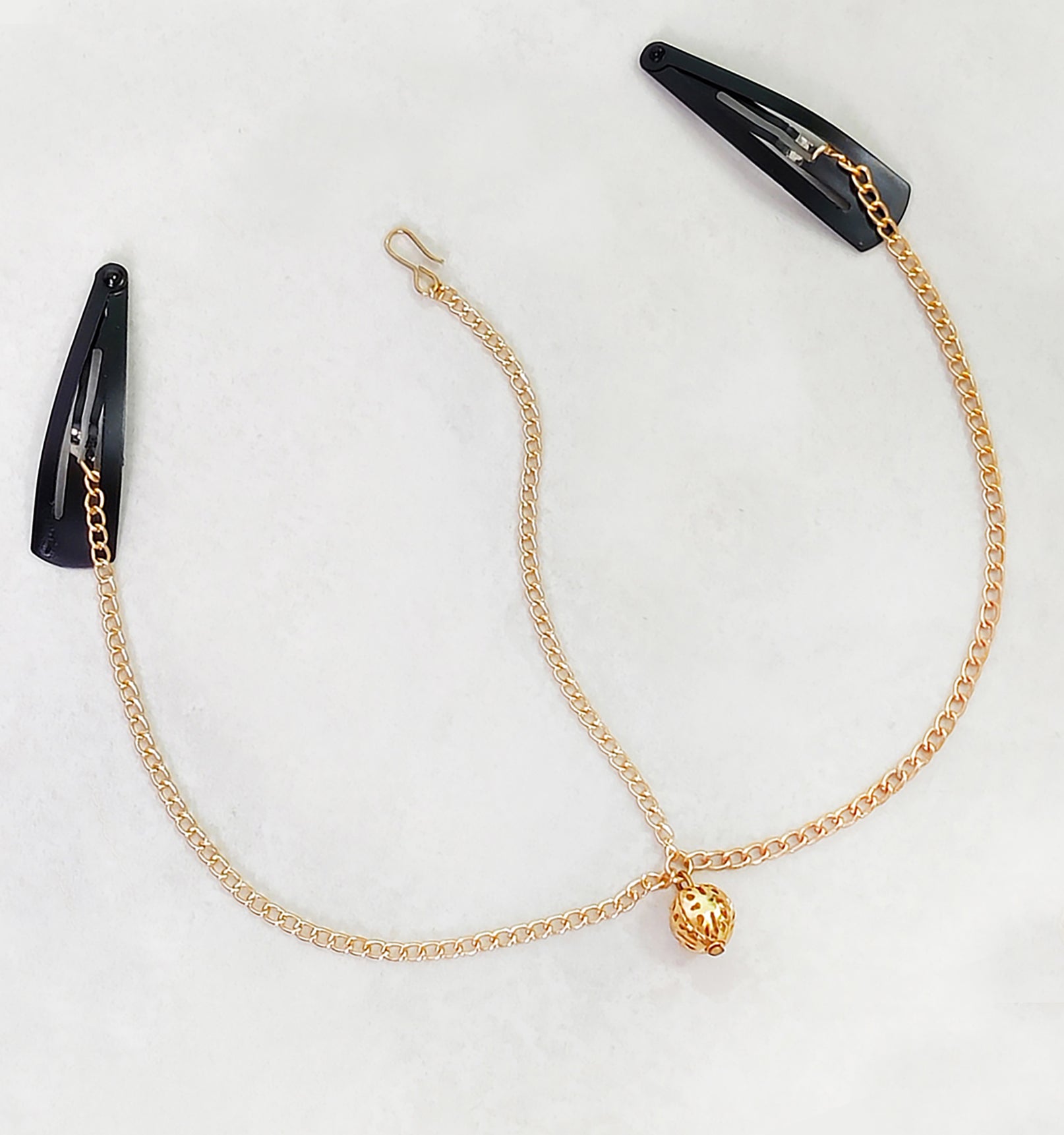 Image of Dainty Golden Bead Head Chain