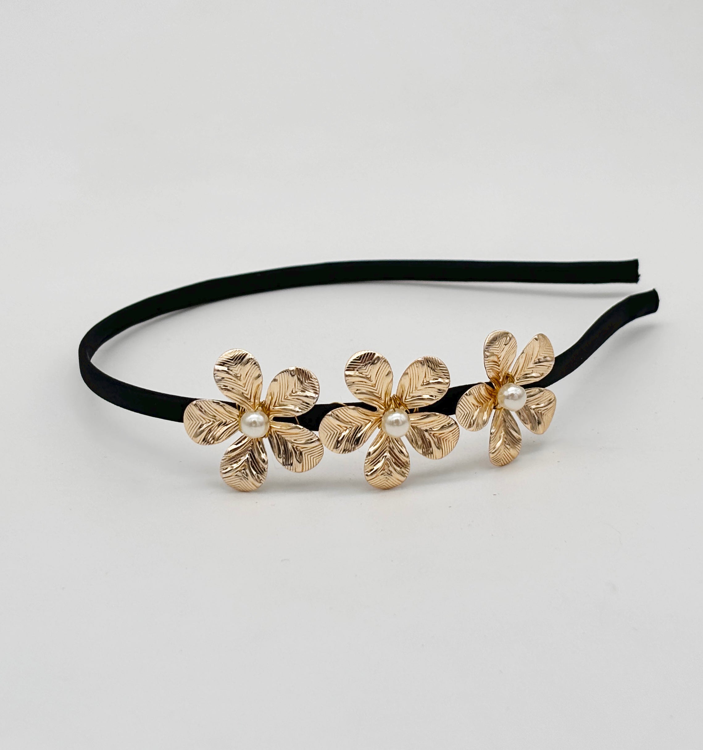 Image of Flower Garden Hairband - Gold