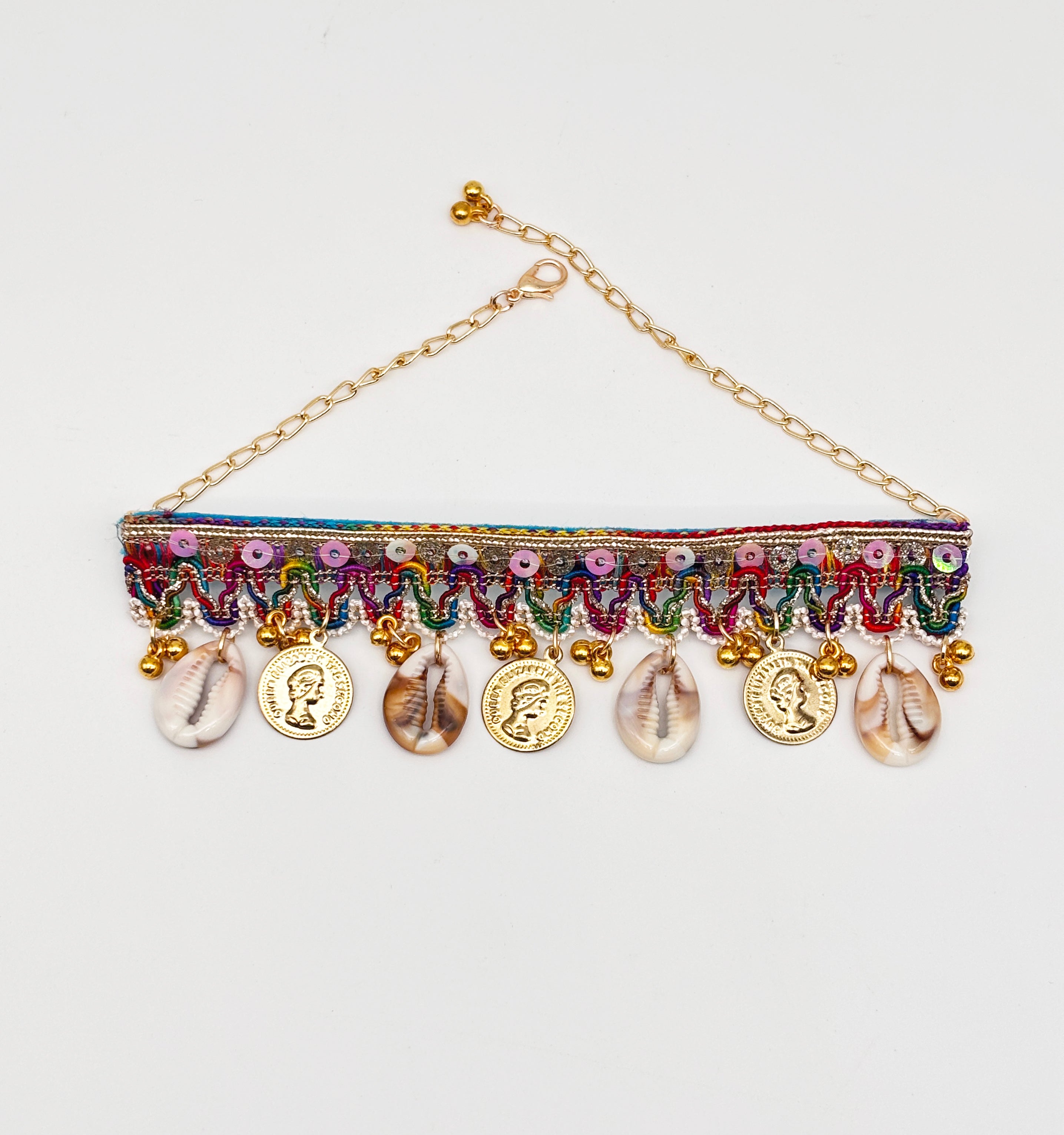 Charmed Choker Necklace- Multicolour