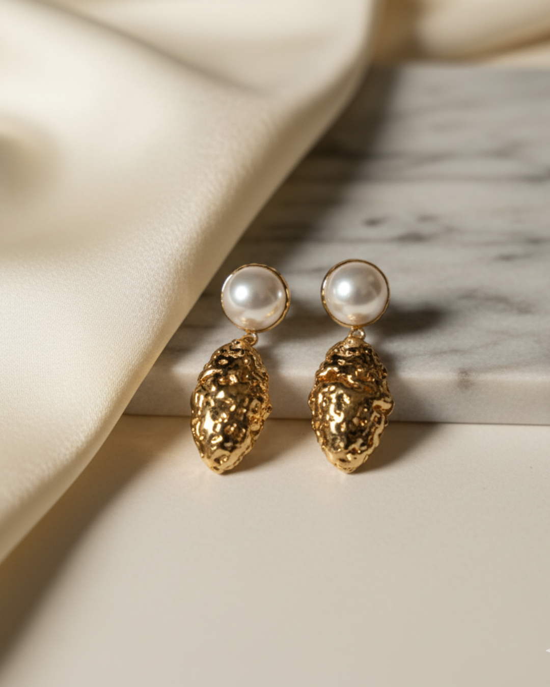 Pearl Glam Earrings