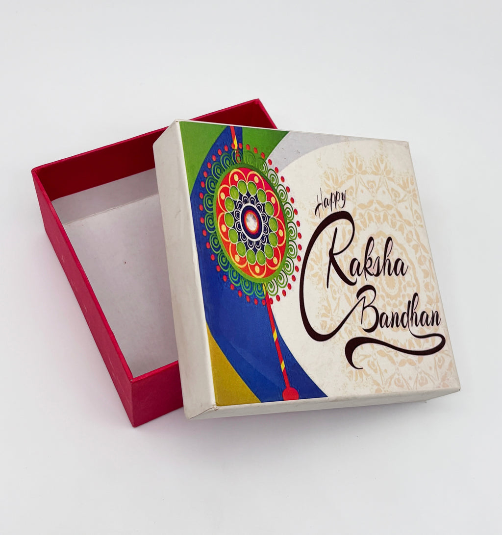 Rakhi Box Set with Chocolate & Roli Chawal