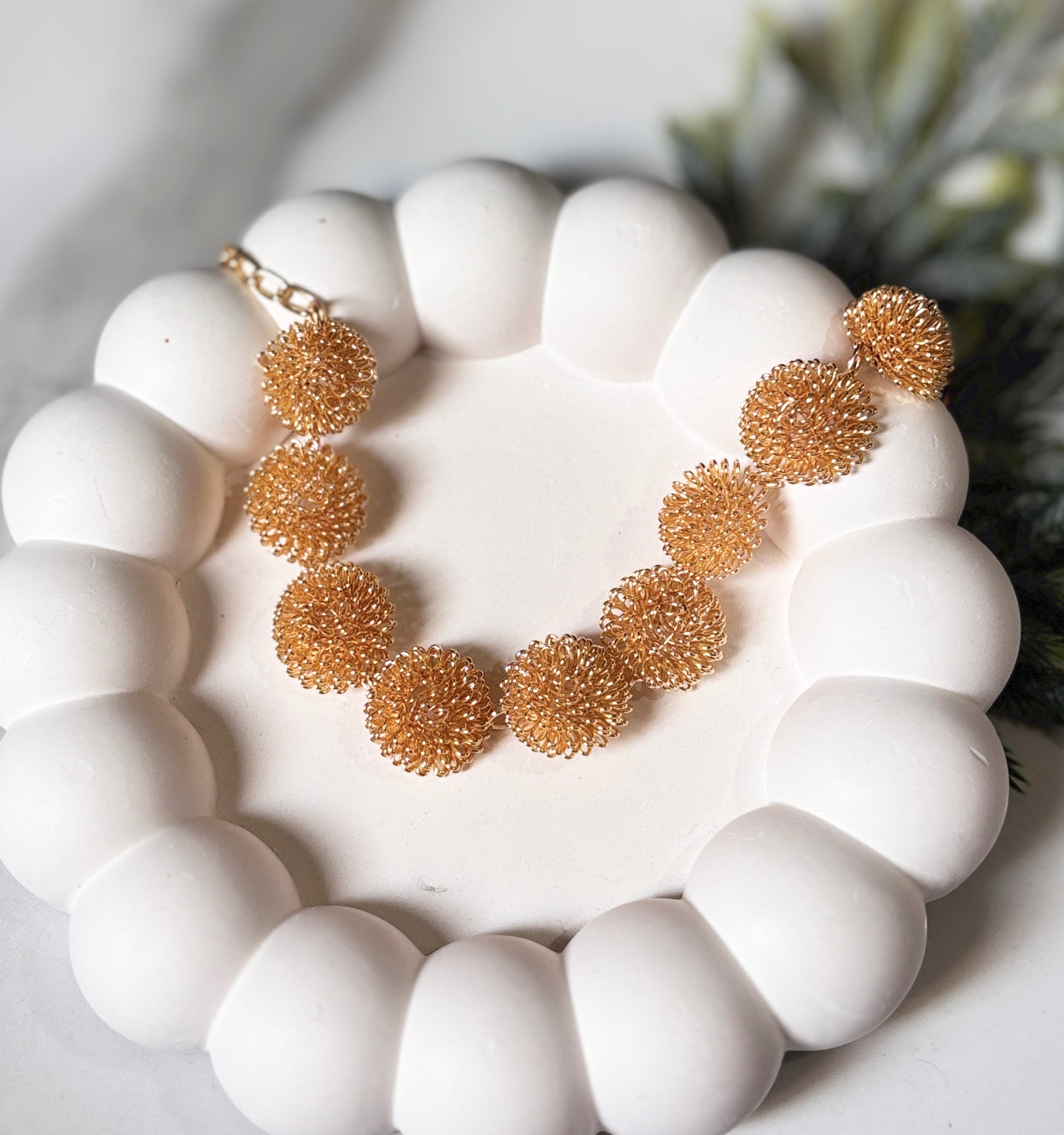 Starlace Wire Beads Bracelet