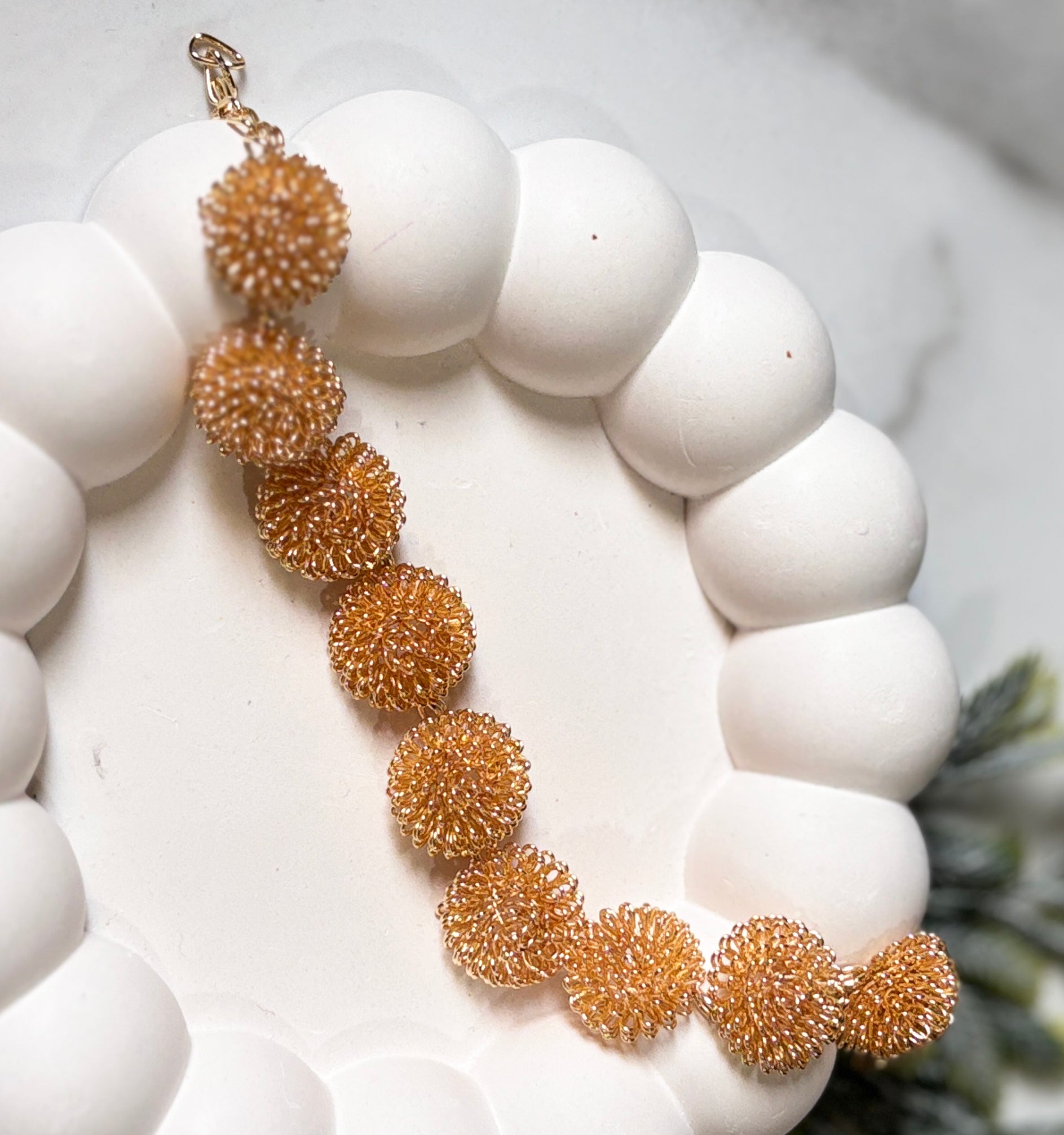 Starlace Wire Beads Bracelet