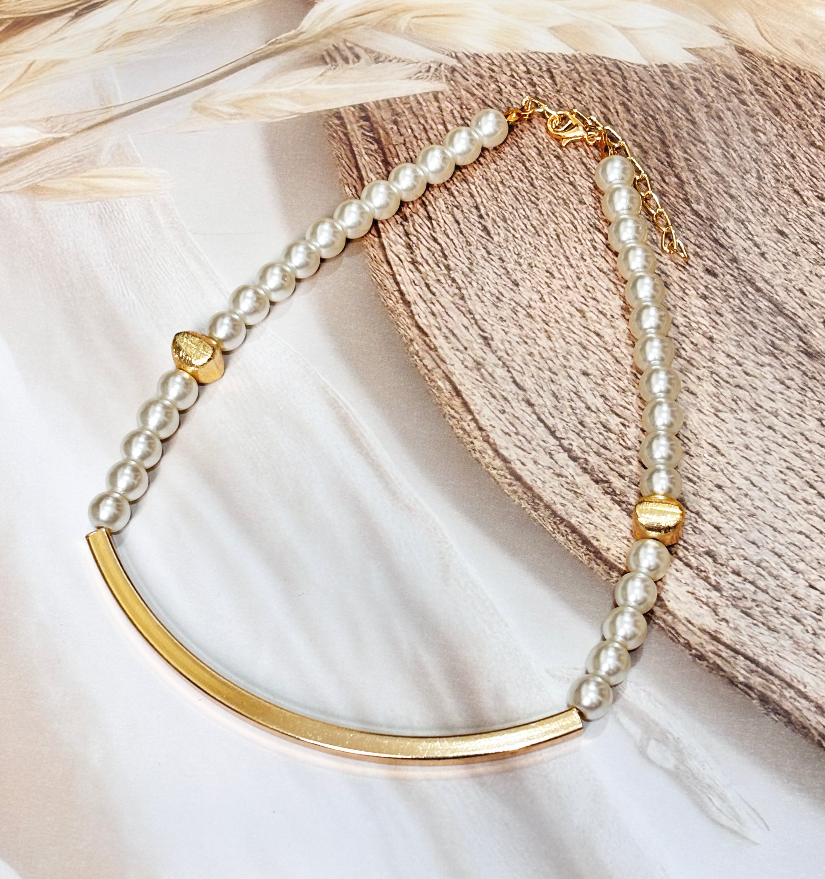 Eternity Pearl Necklace