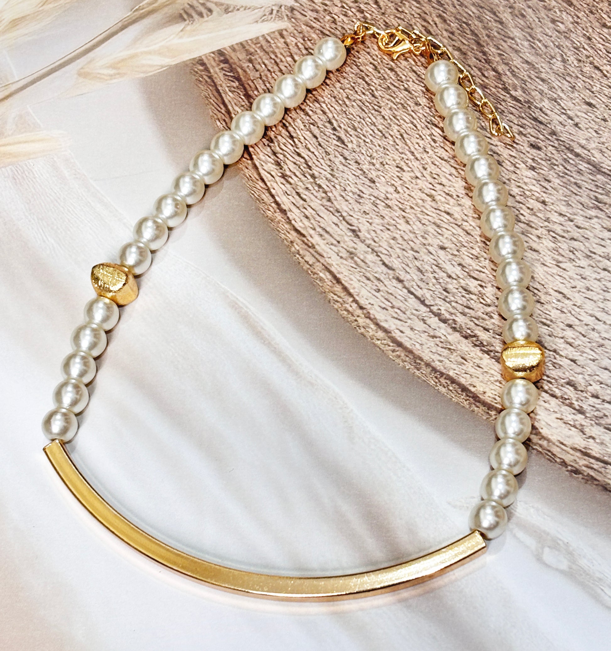 Eternnity Pearl Necklace