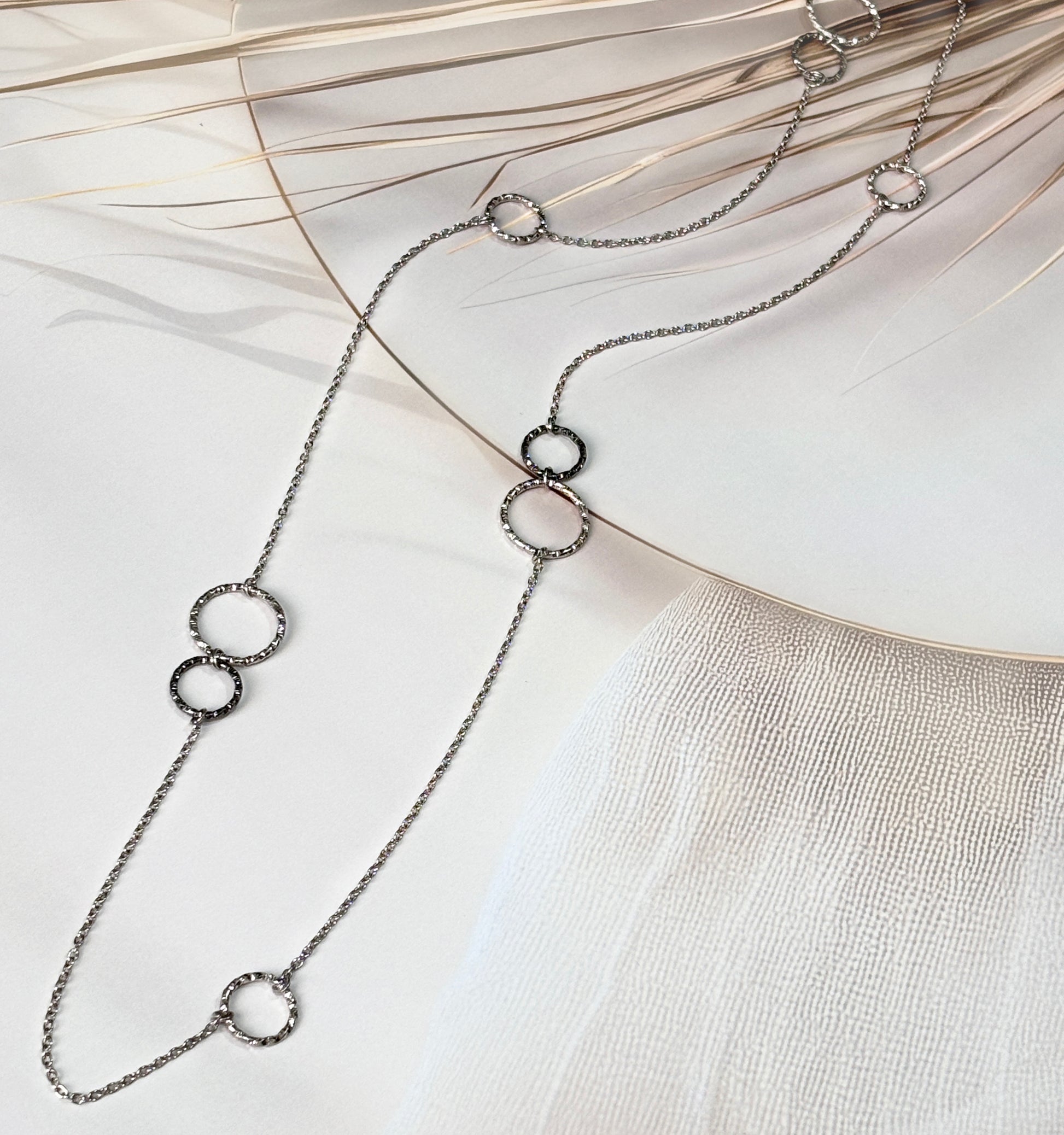 Infinity Chain Necklace- Silver