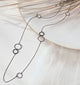 Infinity Chain Necklace- Silver