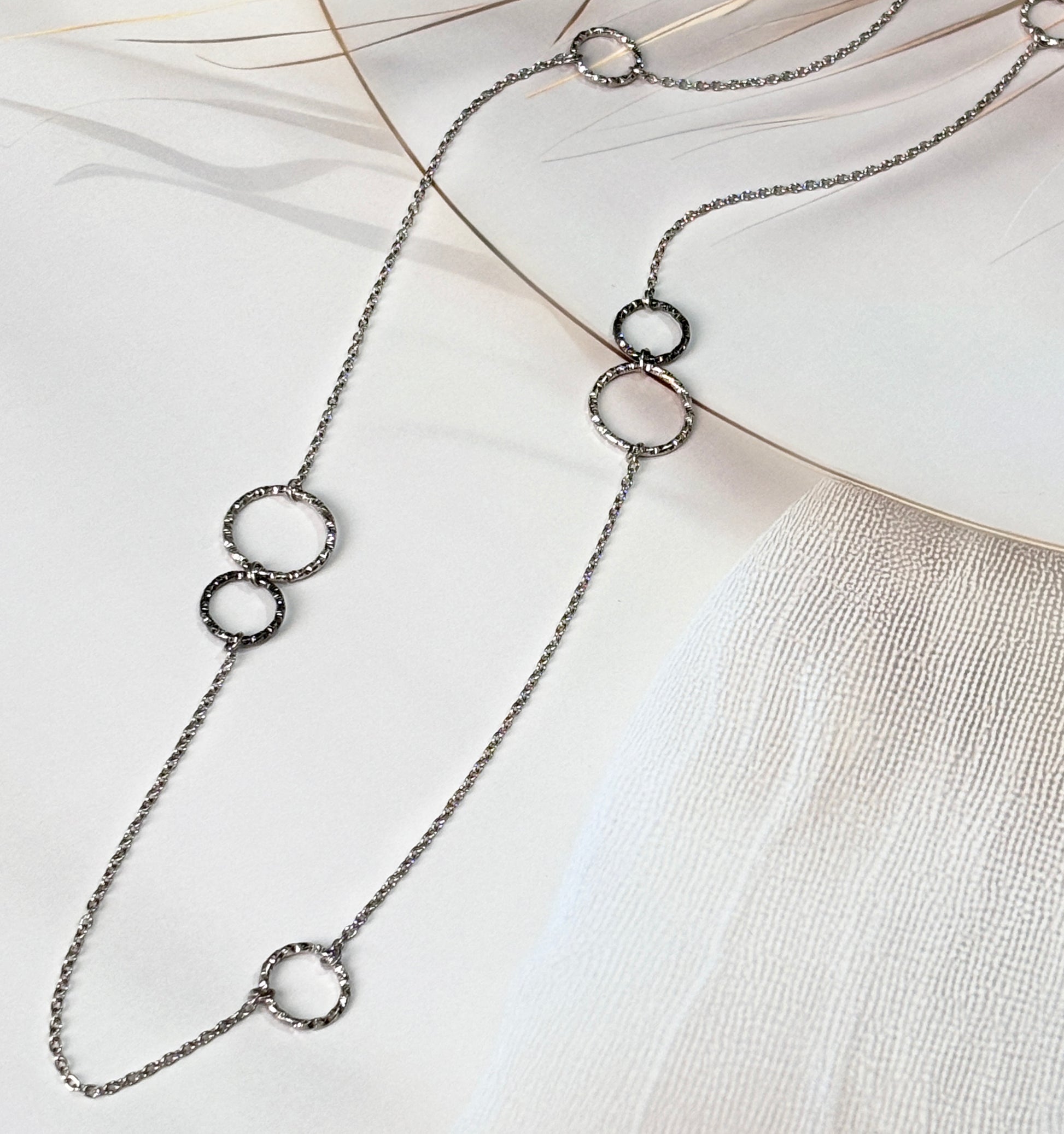 Infinity Chain Necklace- Silver
