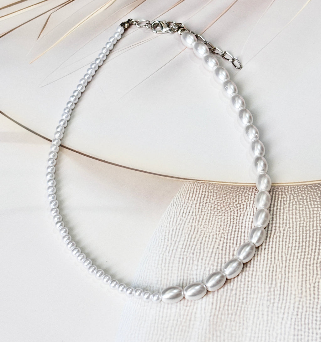 Waves Layered Beaded Necklaces Set