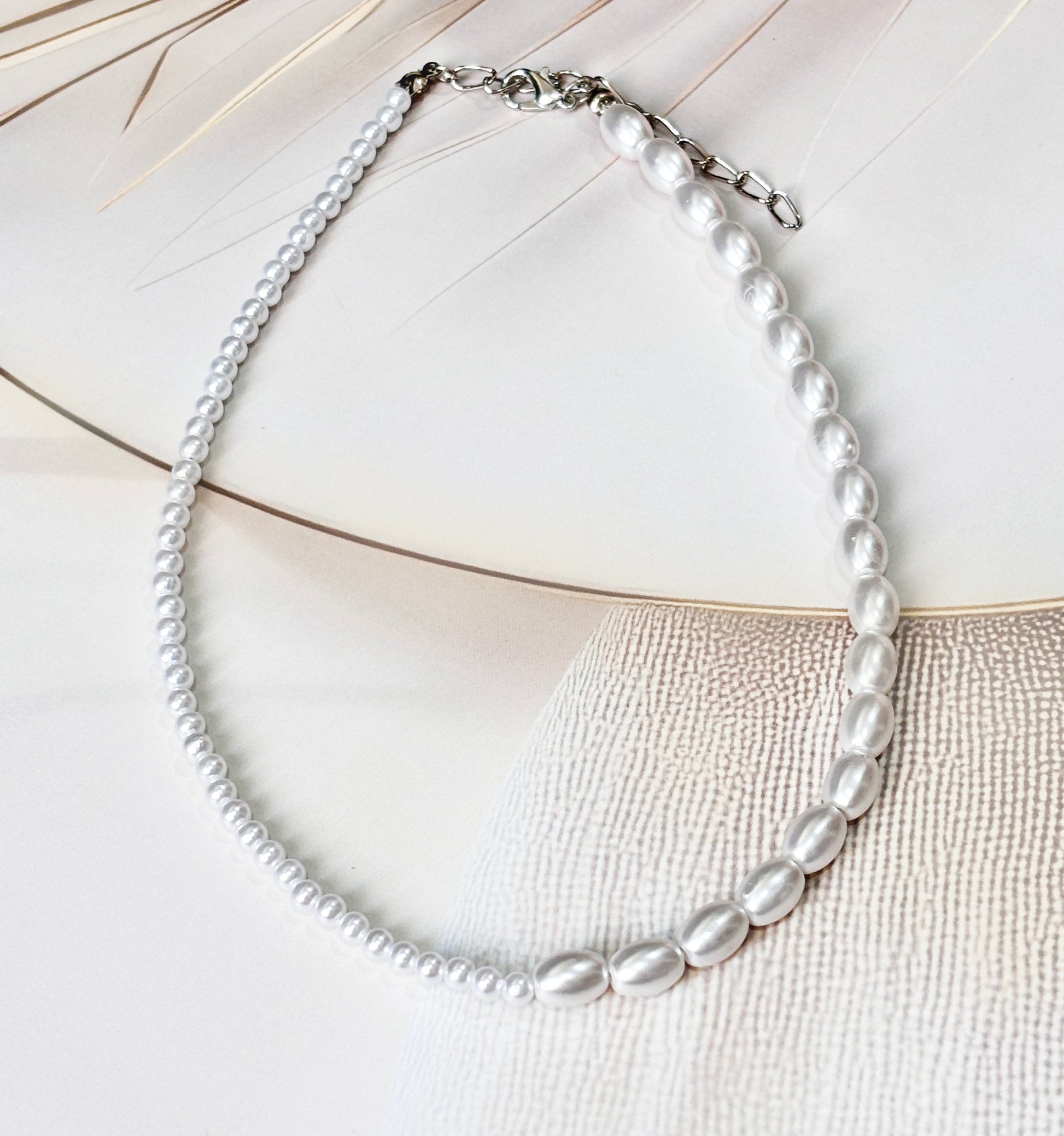 Waves Layered Beaded Necklaces Set