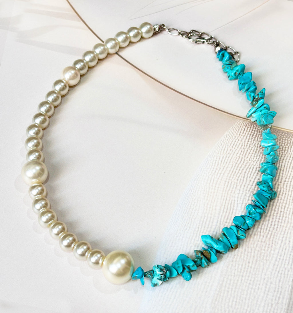 Ocean Pearl Necklace