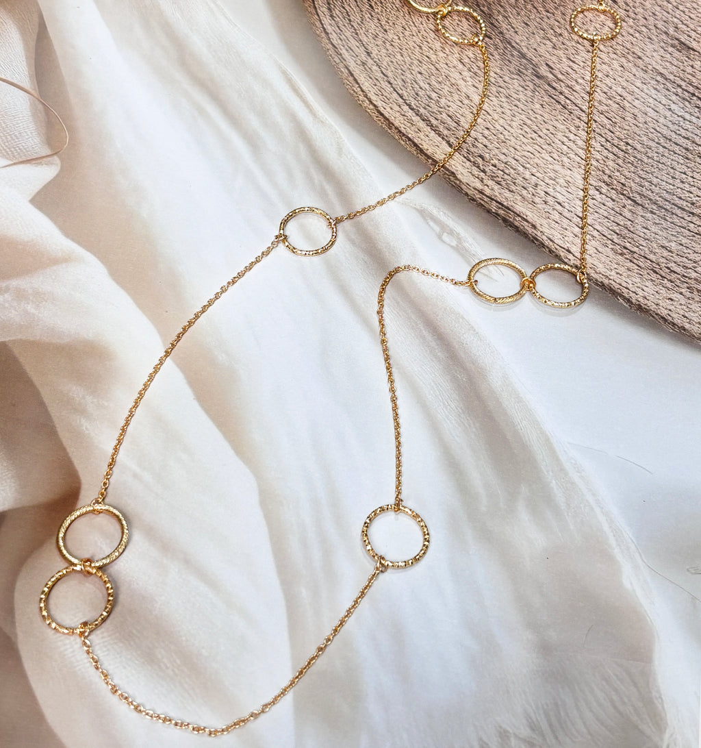 Infinity Chain Necklace- Golden