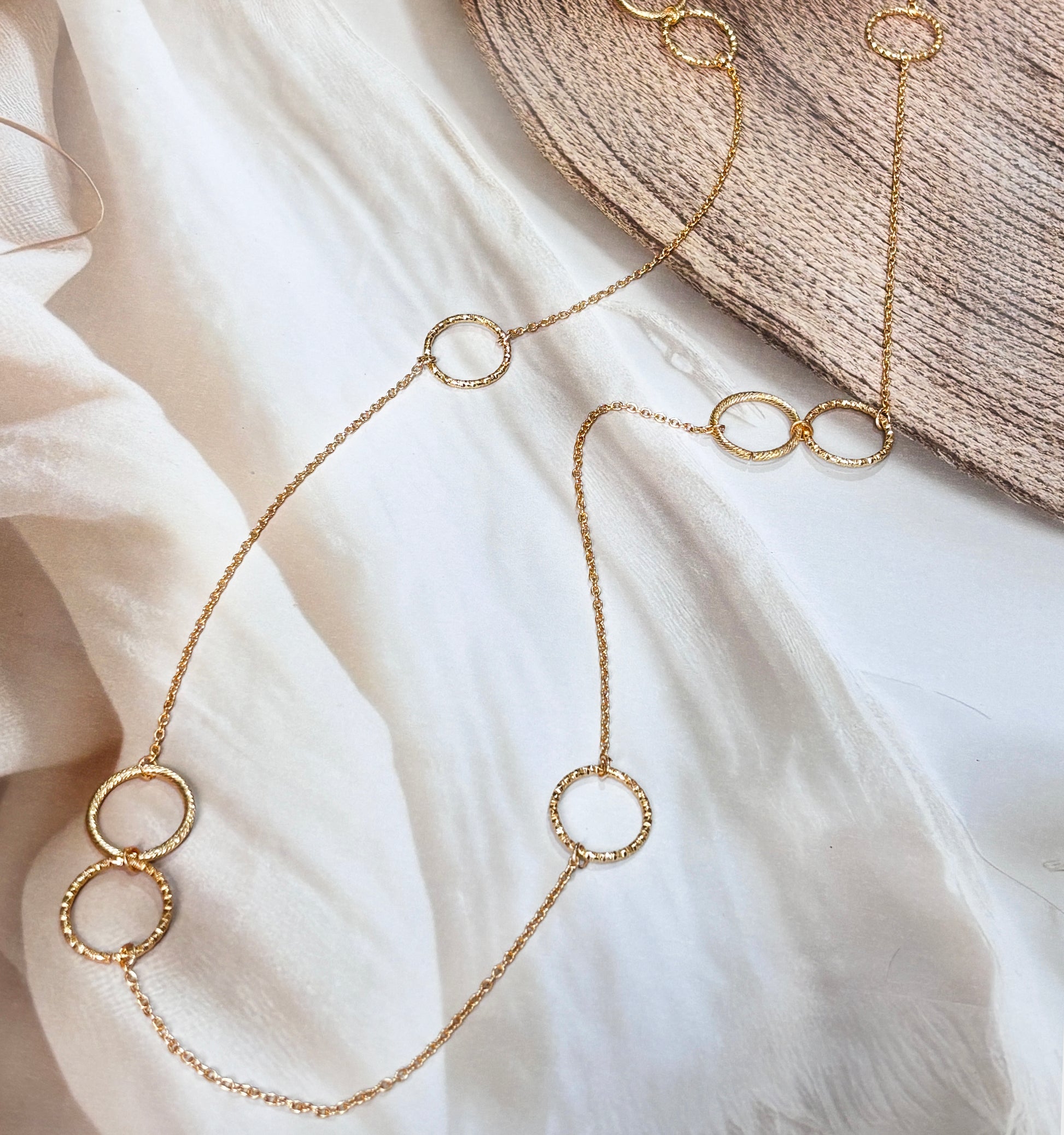 Infinity Chain Necklace- Golden