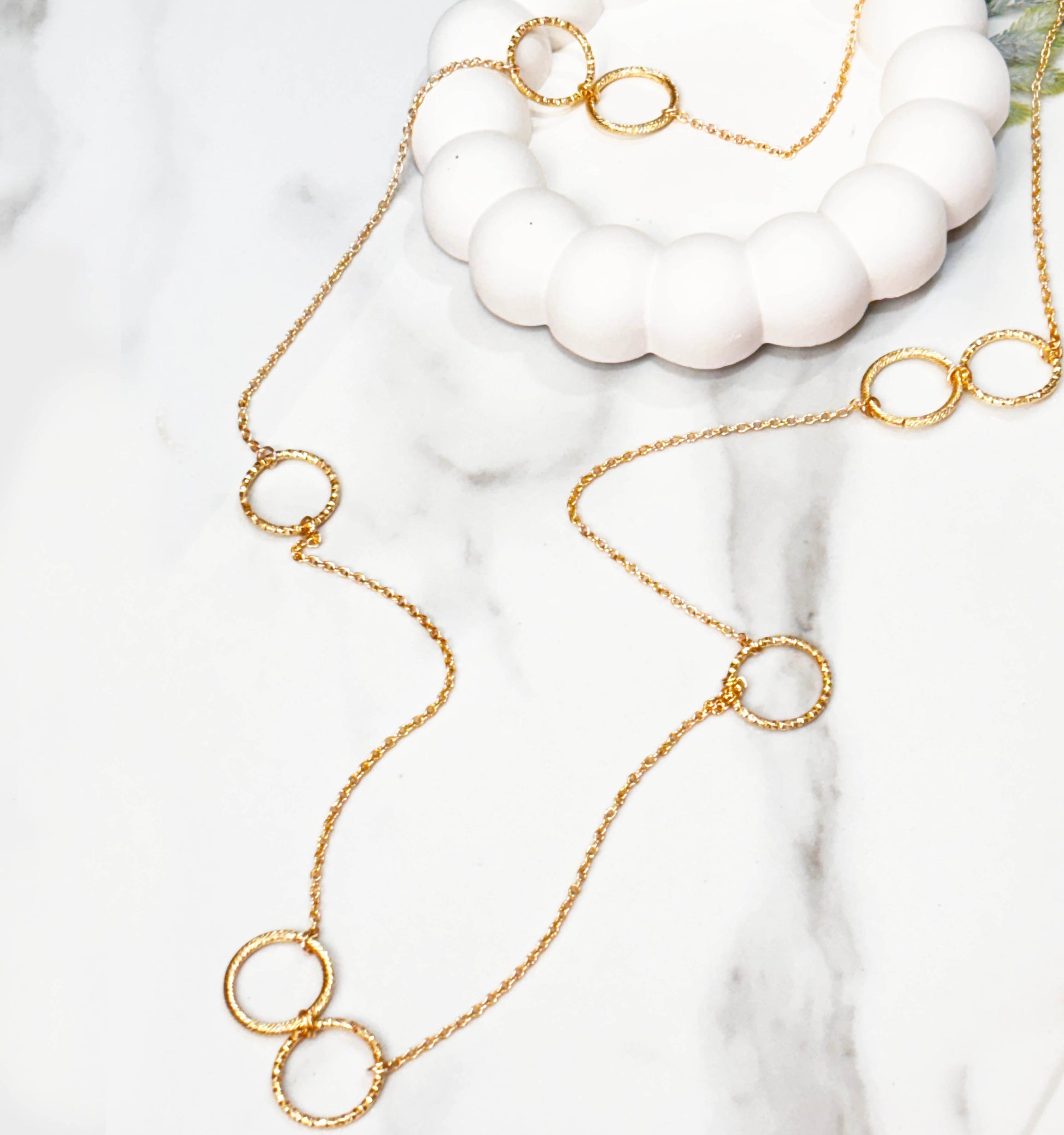 Infinity Chain Necklace- Golden