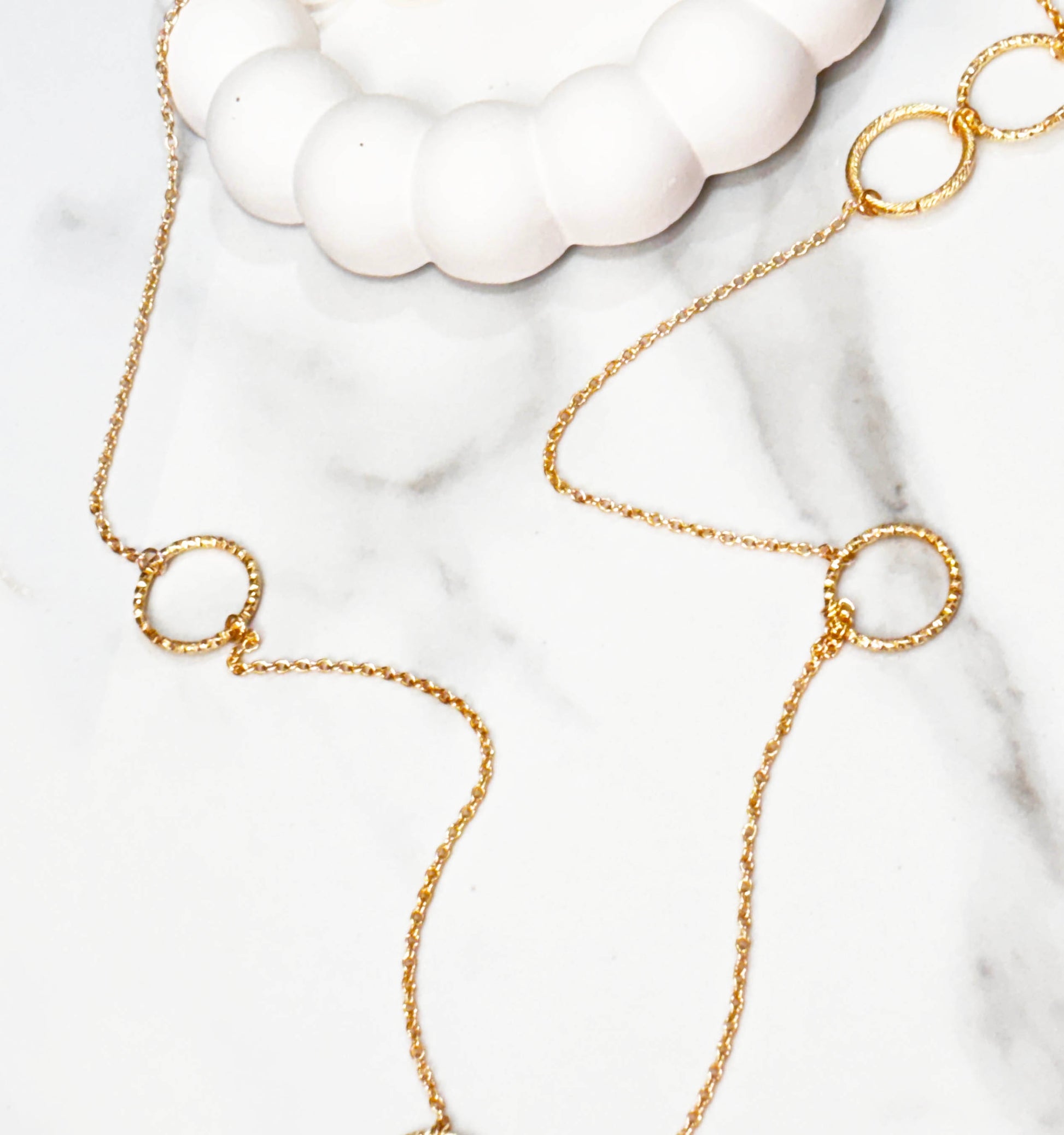 Infinity Chain Necklace- Golden