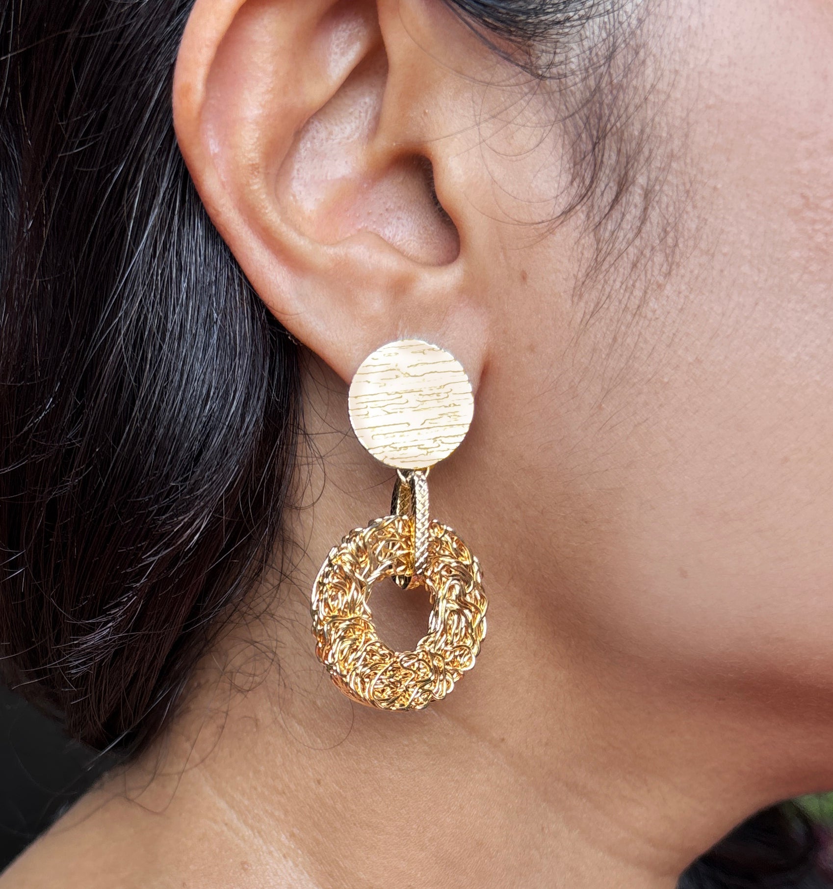 Halo Glam Earrings