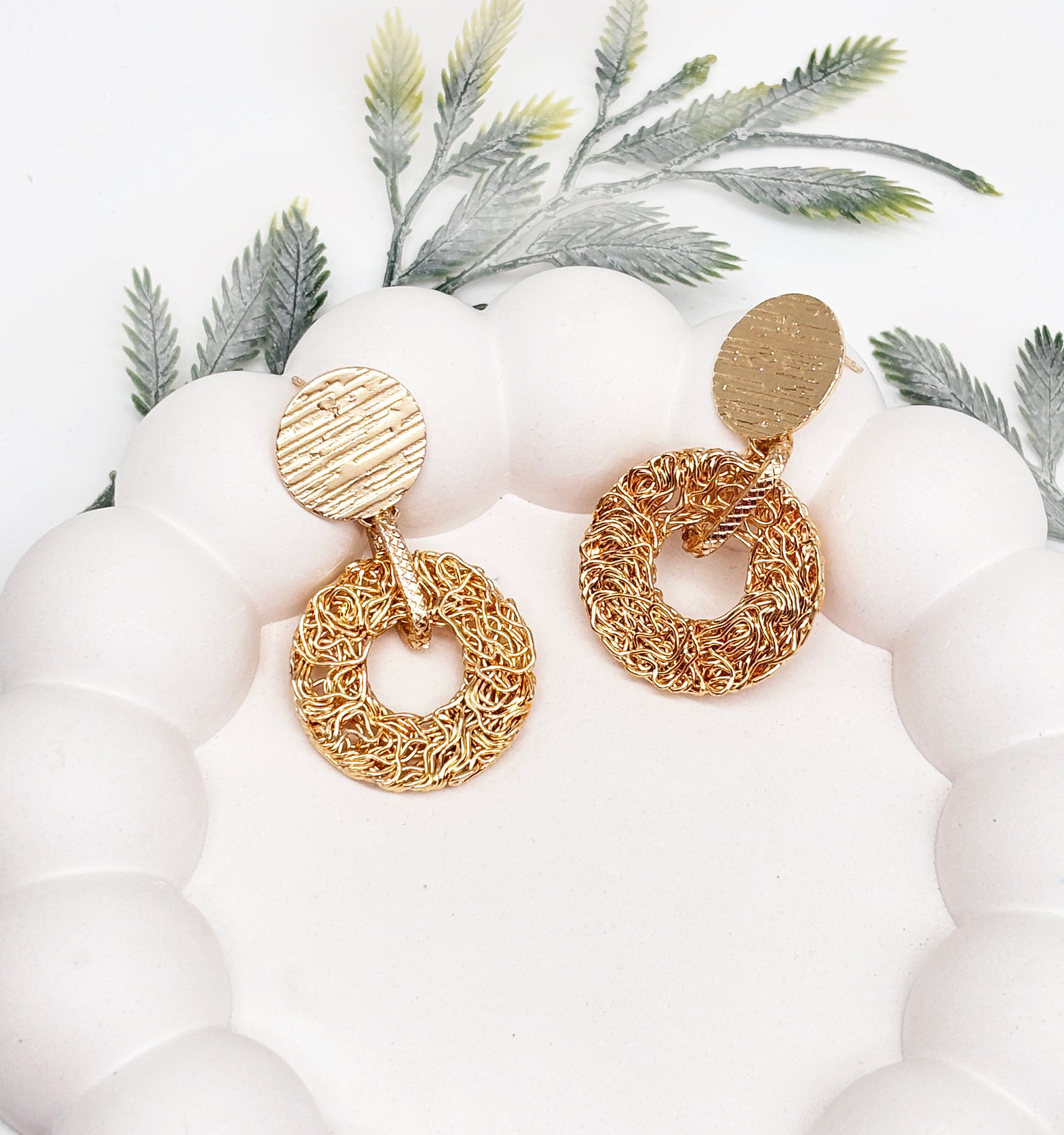 Halo Glam Earrings