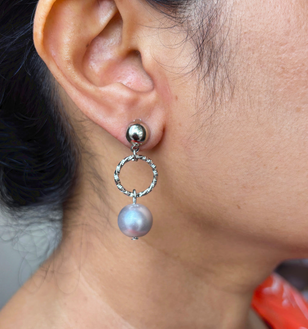 Skyla Pearl Drop Earrings