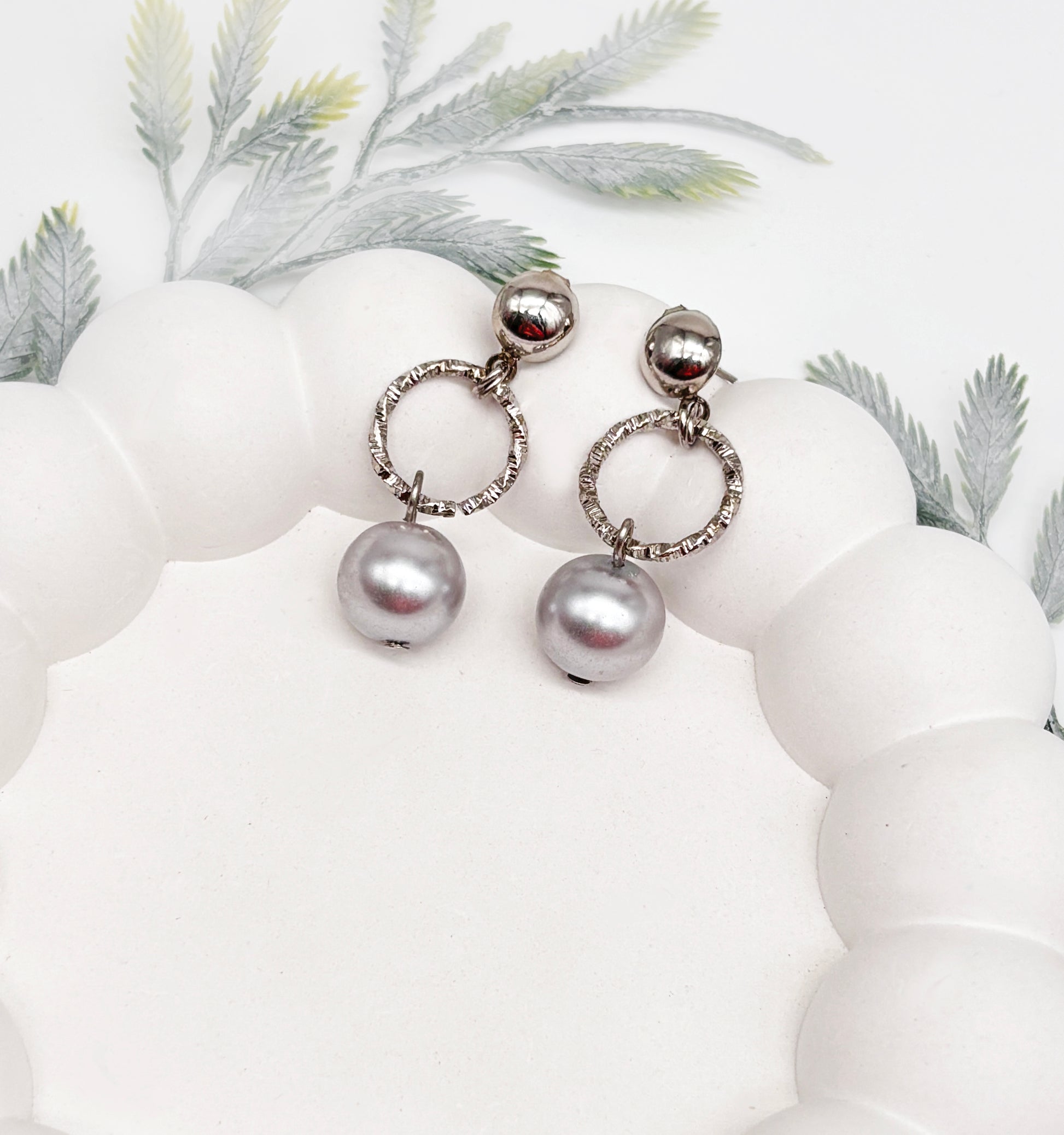 Skyla Pearl Drop Earrings